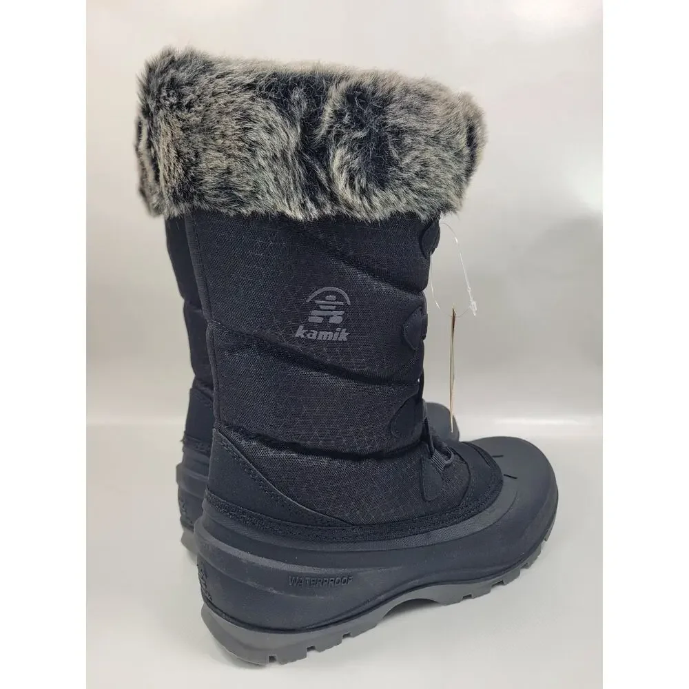 Kamik Women's Momentum L2 Waterproof Winter Boots Black Size 8 - Picture 12 of 14